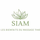 Logo de l'entreprise Siam les bienfaits du massage thaï